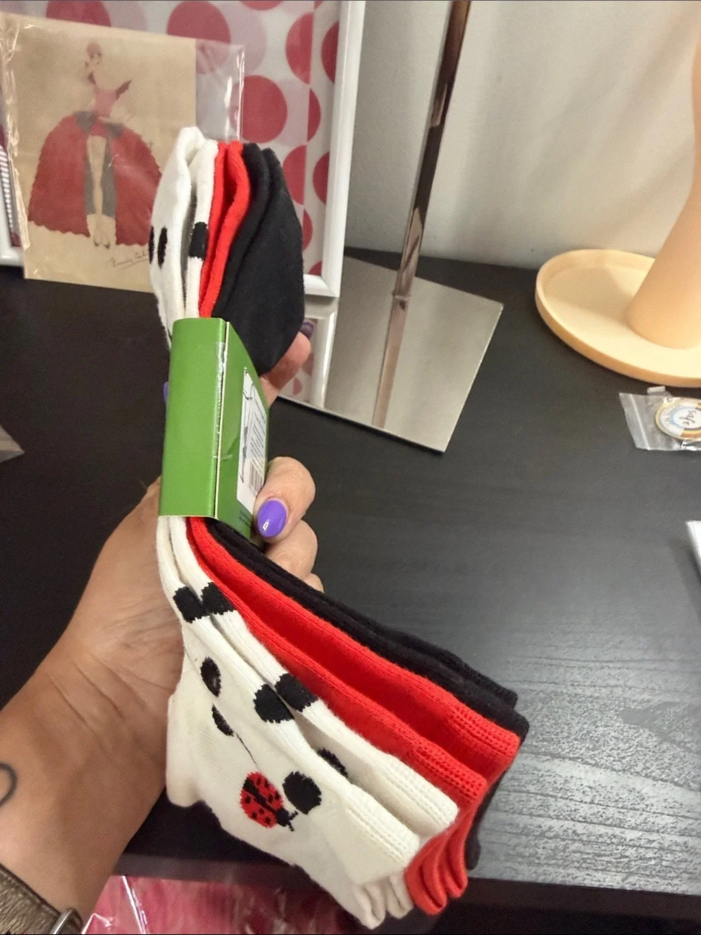 kate spade NEW 3 pack of quarter socks